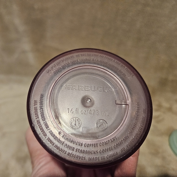 NWOT Starbucks 16oz Iridescent Soft Touch Mermaid Turn Lid Cup Tumbler - Picture 10 of 10